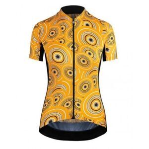 ASSOS UMA GT SHORT SLEEVE JERSEY CAMOU Yellow size M cycling